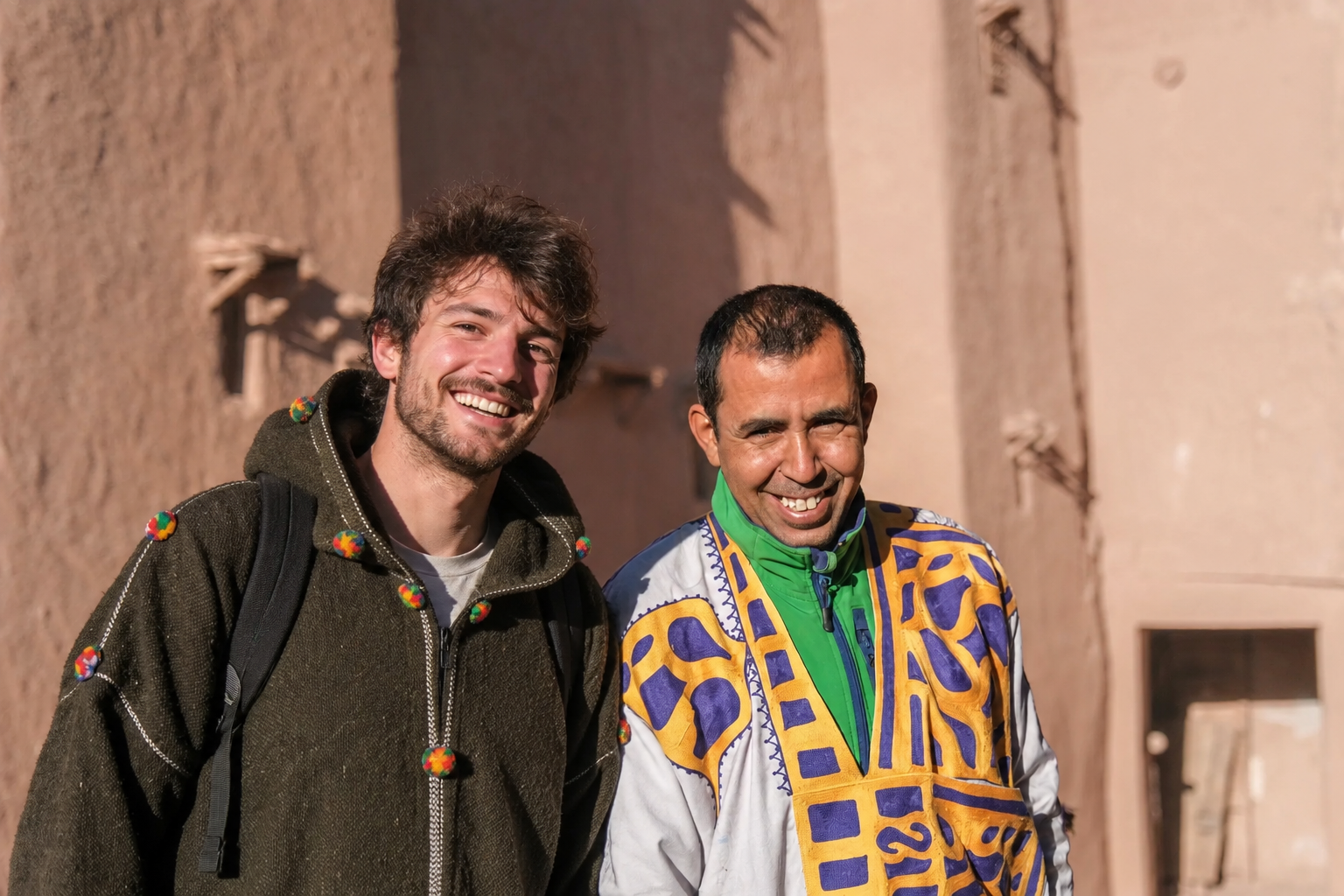 Tourists enjoying a private Morocco journey